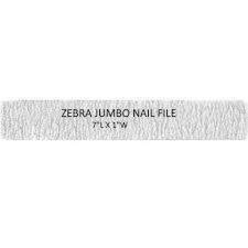 Cre8tion Nail Files JUMBO ZEBRA, Grit 100.100, 30pks/case, 50pcs/pack, 07030 